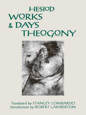 cover image of Works and Days and Theogony